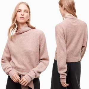 Wilfred Lorin Sweater in dusty pink. Medium